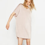 Wenrine Women's Mesh Long Sleeve Square Neck Dress High Waist A Line Ruffle Hem Flowy Casual Party Mini Dress