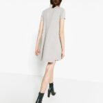 Women’s Button Front Mini Skirt A-line Pleated Corduroy Skater Skirts for Women with Pocket